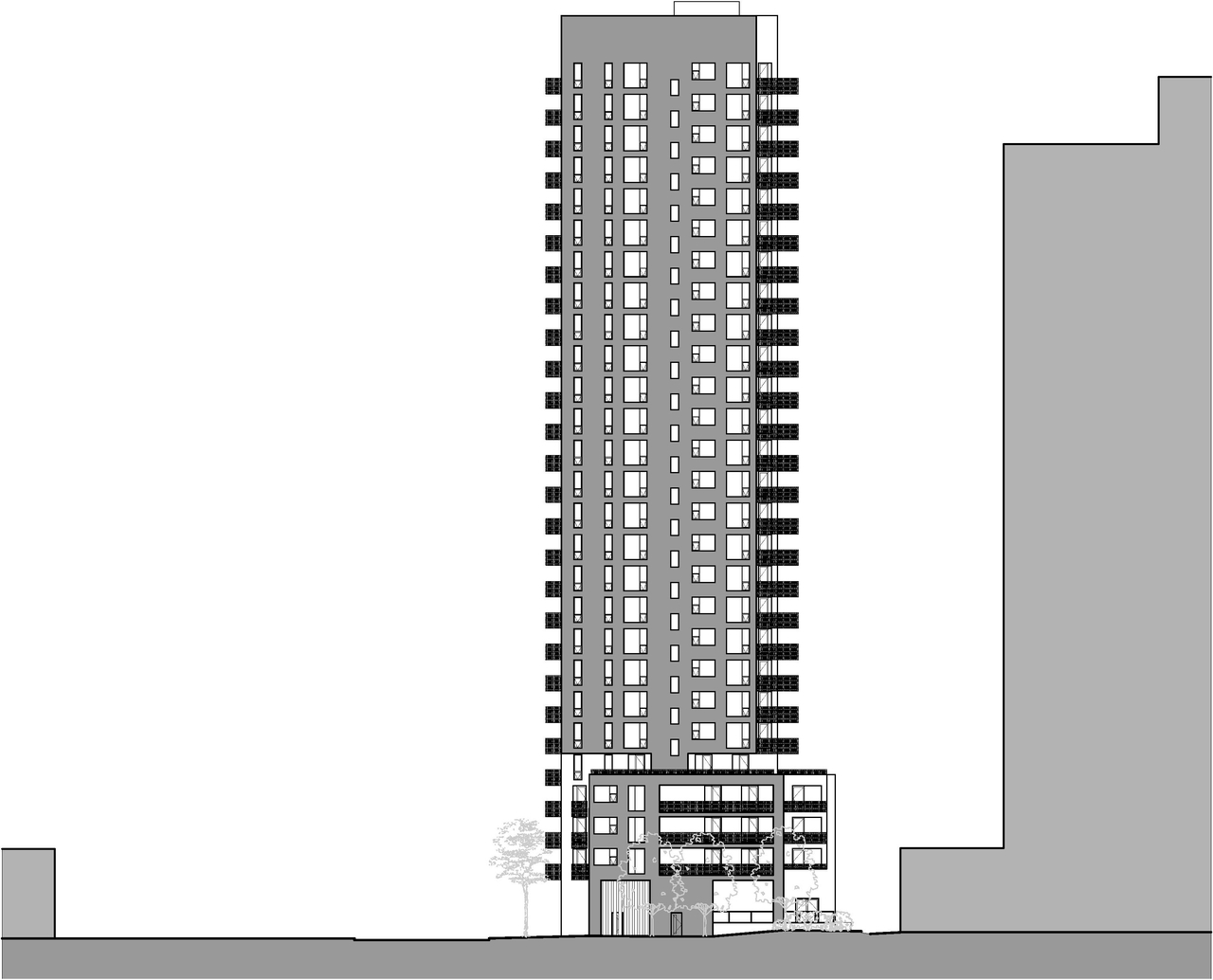 Rendering of building from page 18 of the file '07-03-20- Applicant UDRP Presentation- D02-02-20-0030'