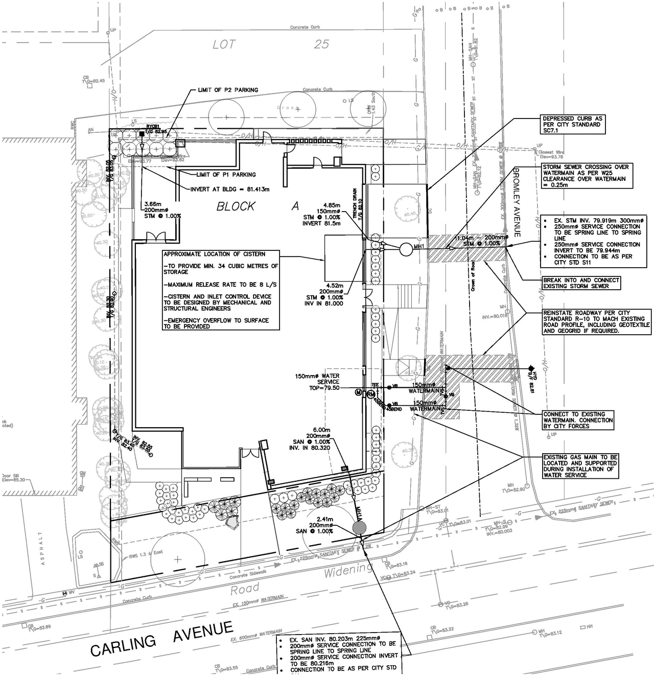 Construction site plan for project from page 29 of the file '07-03-20- Applicant UDRP Presentation- D02-02-20-0030'