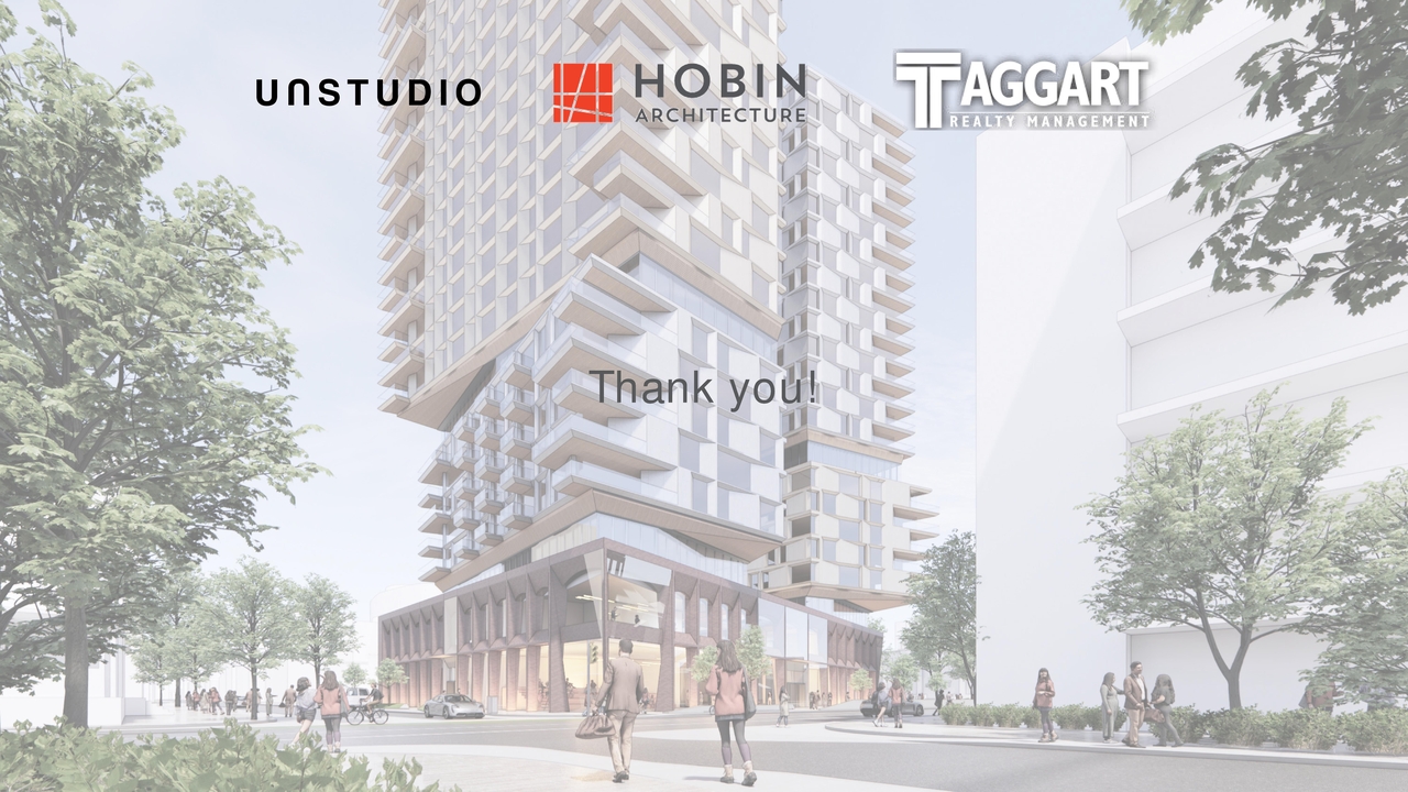 Rendering of building from page 58 of the file '2024-05-07 - Special Design Review Panel Presentation - D02-02-20-0101'