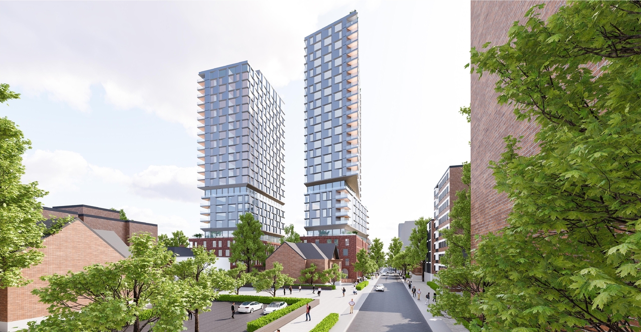 Rendering of building from page 27 of the file '2025-12-04 - Design Brief - D02-02-20-0101'