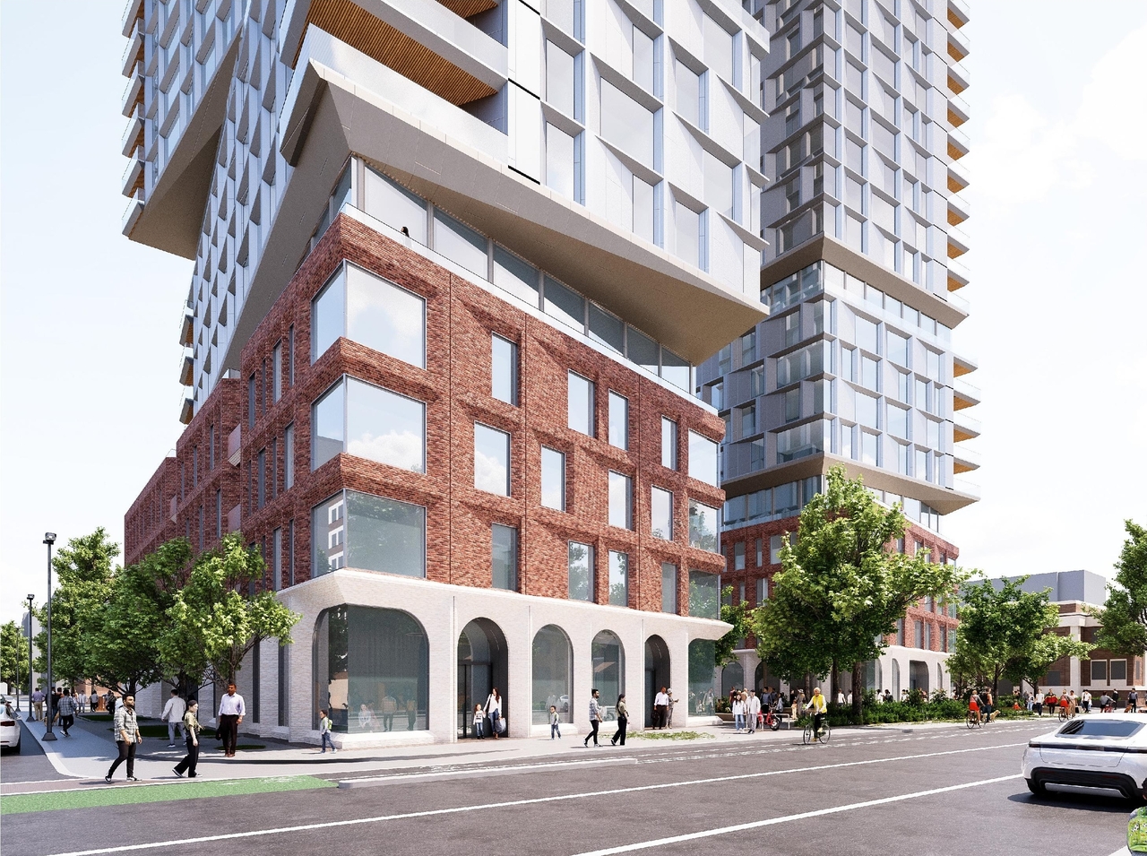 Rendering of building from page 6 of the file '2025-12-04 - Design Brief - D02-02-20-0101'