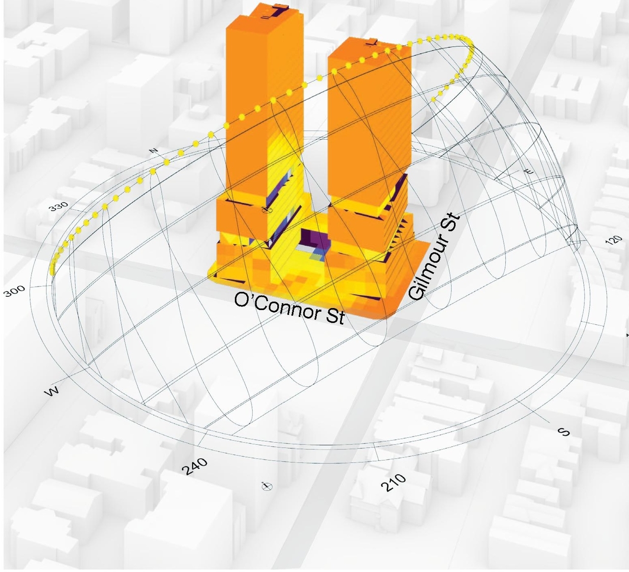 Construction site plan for project from page 71 of the file '2025-02-24 - Design Brief - D01-01-20-0019 & D02-02-20-0101'