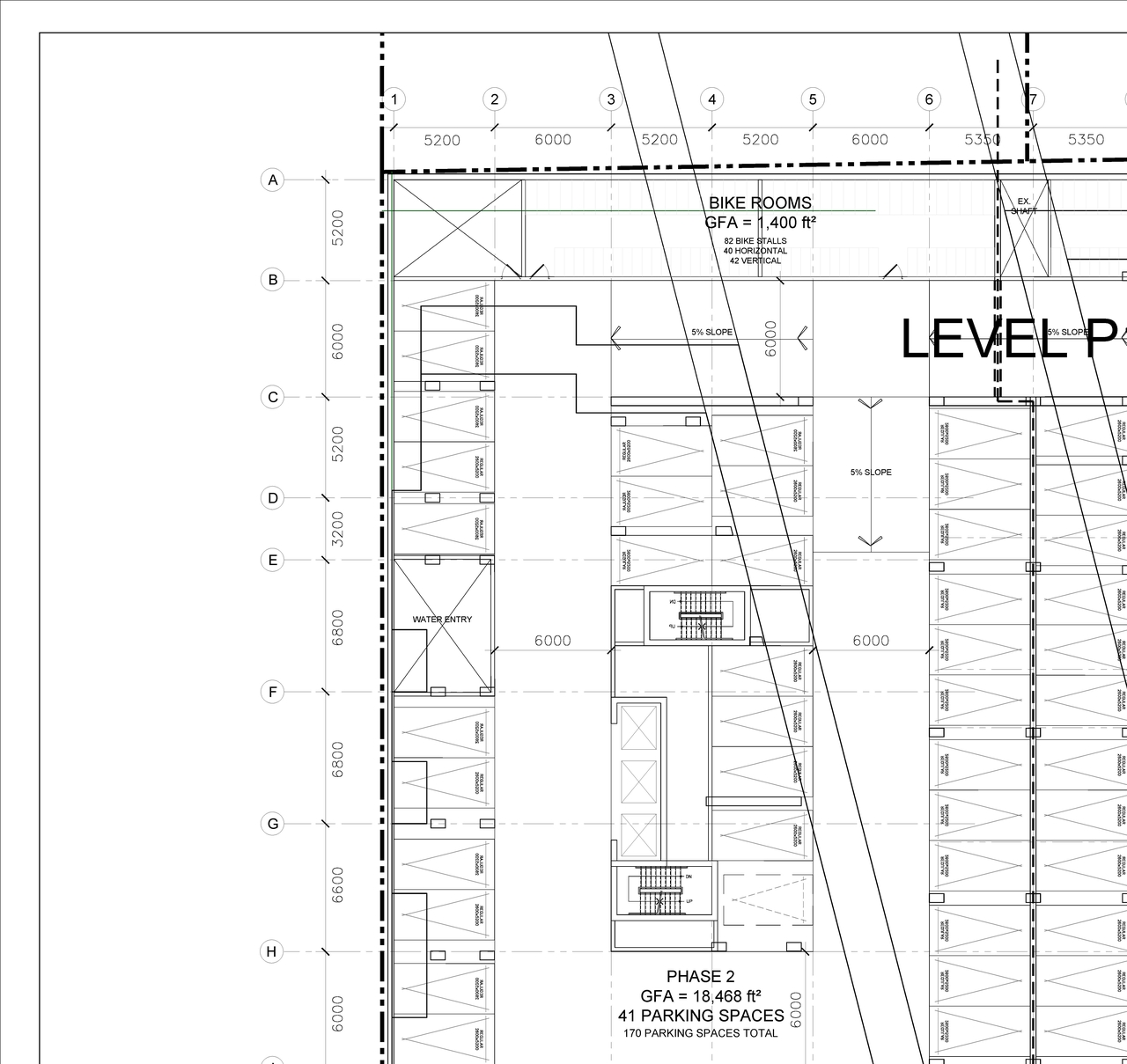 Construction site plan for project from page 3 of the file '2020-10-23 - Site Plan and Floor Plans - D02-02-20-0101'