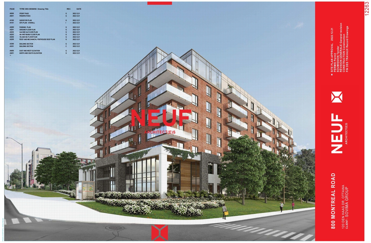 Rendering of building from page 1 of the file '2023-01-09 - Site & Floor Plans - D02-02-21-0008'
