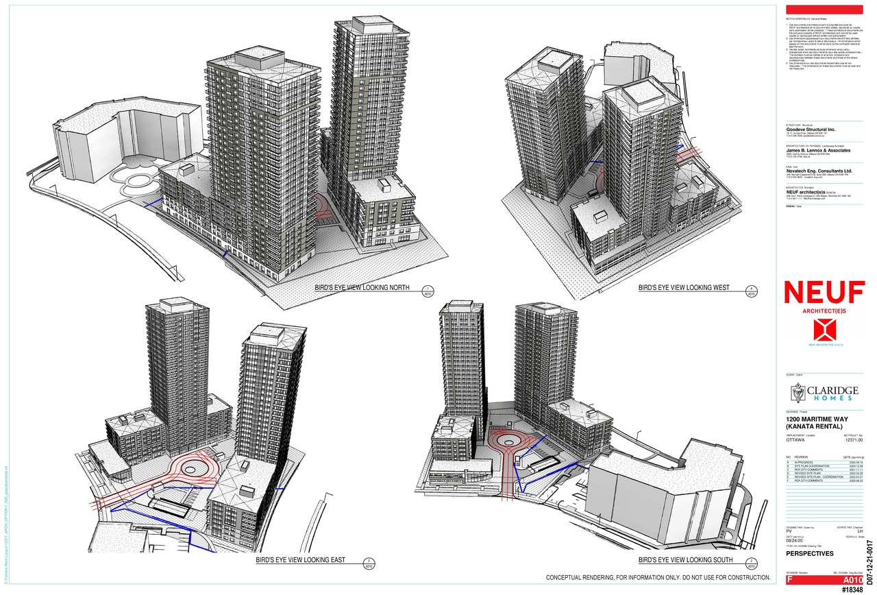 Rendering of building from page 1 of the file '2022-07-26 - Parking Levels and Floor Plans - D02-02-21-0009'