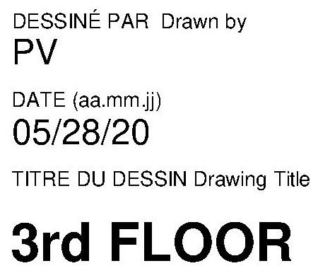 Floor plan for project from page 7 of the file '2022-07-26 - Parking Levels and Floor Plans - D02-02-21-0009'