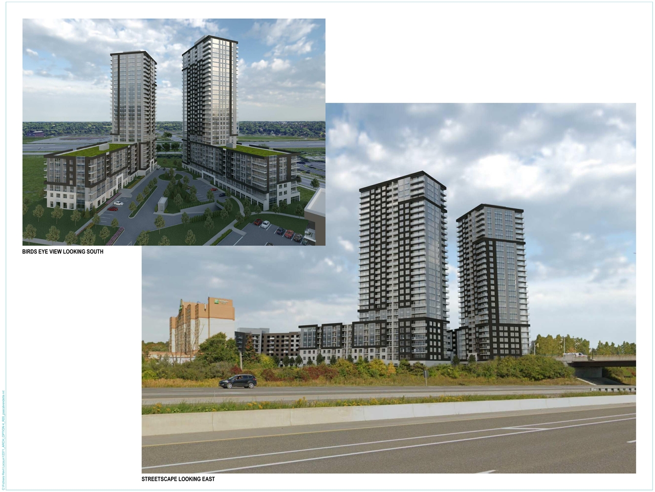 Rendering of building from page 2 of the file '2021-02-08 - Perspective Drawings - D02-02-21-0009'