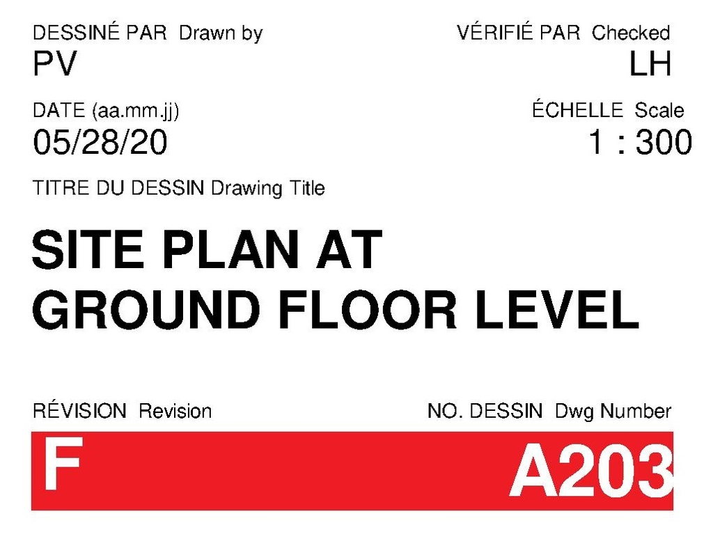 Floor plan for project from page 6 of the file '2021-02-08 - Perspective Drawings - D02-02-21-0009'