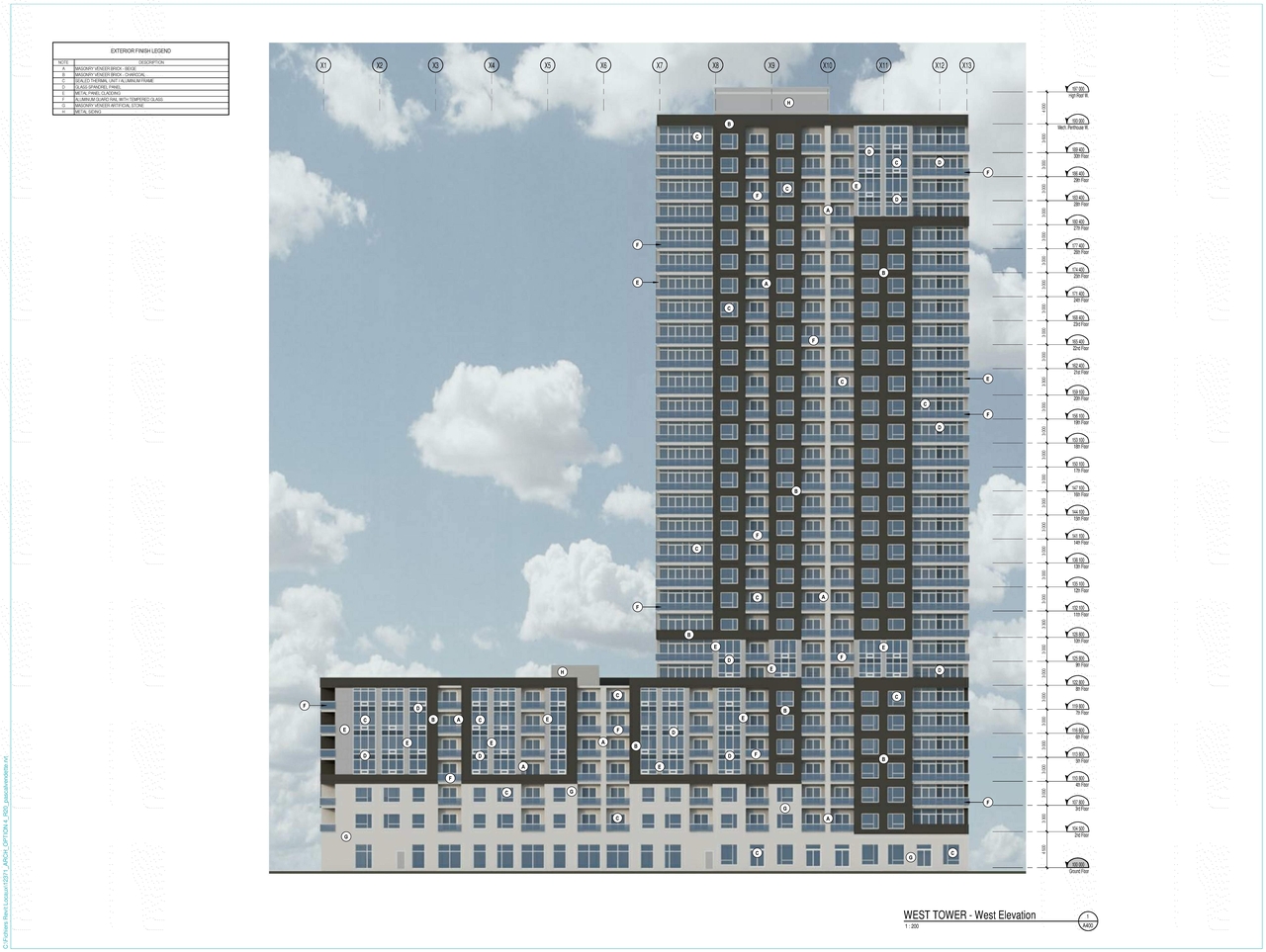 Rendering of building from page 10 of the file '2021-02-08 - Perspective Drawings - D02-02-21-0009'