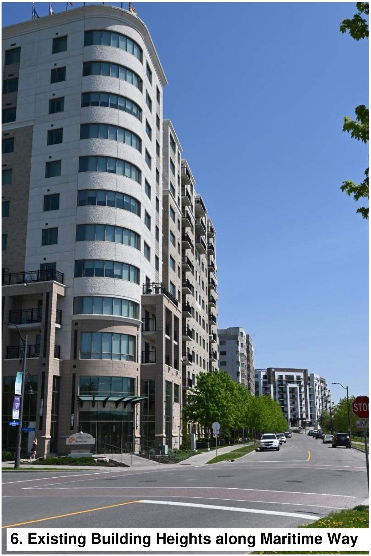 Rendering of building from page 6 of the file '2021-05-27 - Applicant Urban Design Review Panel Presentation - D02-02-21-0009'