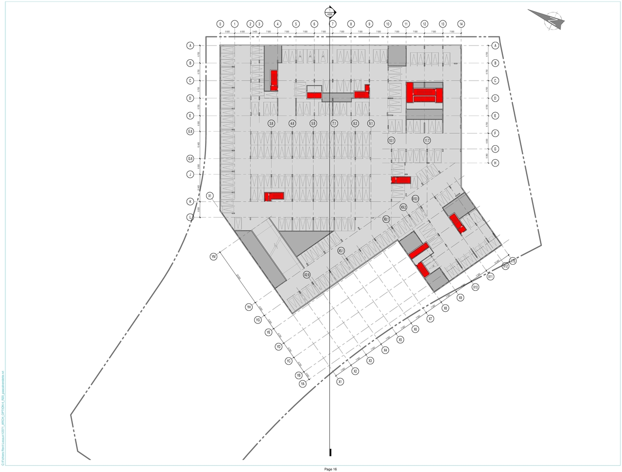 Construction site plan for project from page 17 of the file '2021-05-27 - Applicant Urban Design Review Panel Presentation - D02-02-21-0009'