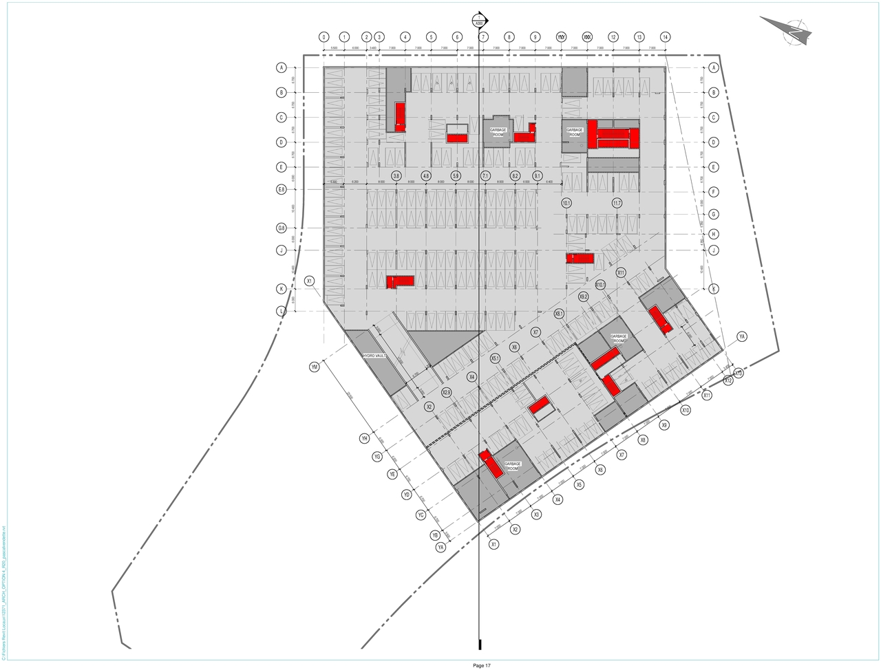 Construction site plan for project from page 18 of the file '2021-05-27 - Applicant Urban Design Review Panel Presentation - D02-02-21-0009'