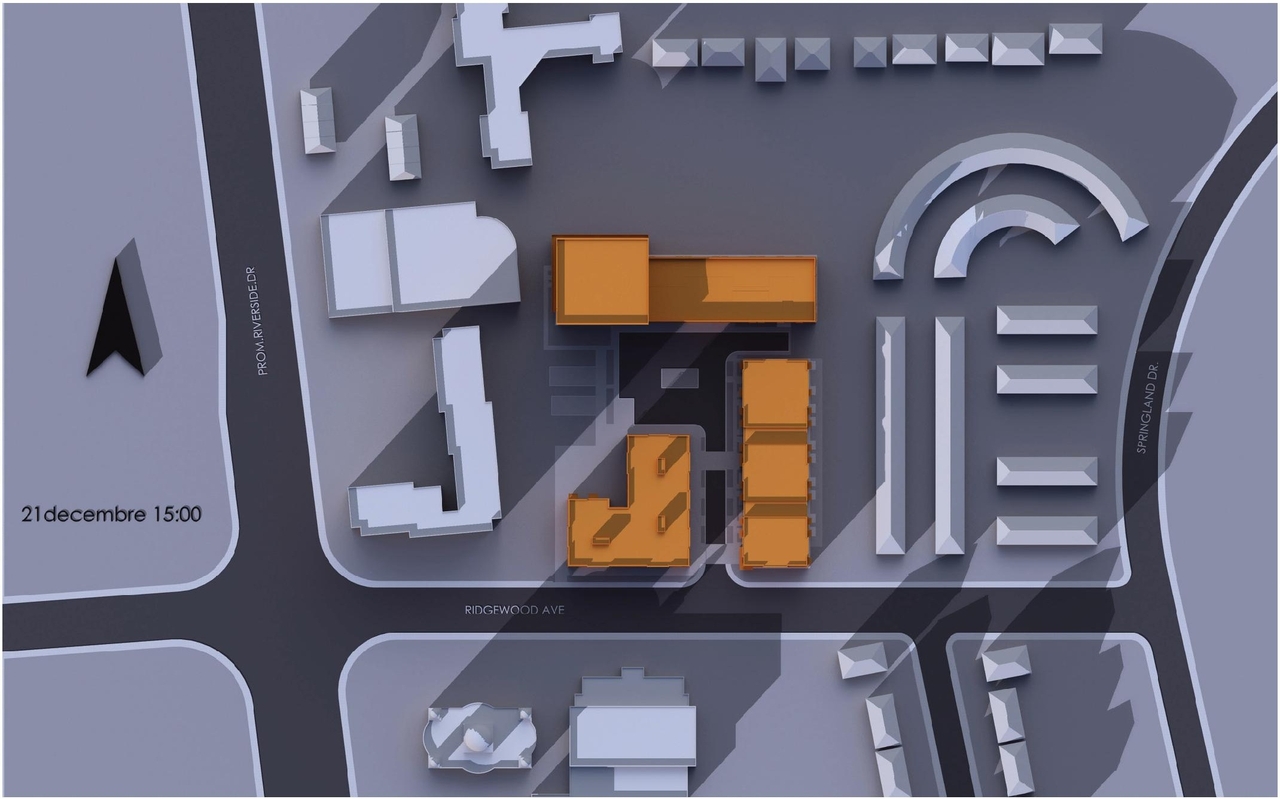 Construction site plan for project from page 68 of the file '2022-08-05 - Design Brief - D02-02-21-0057'