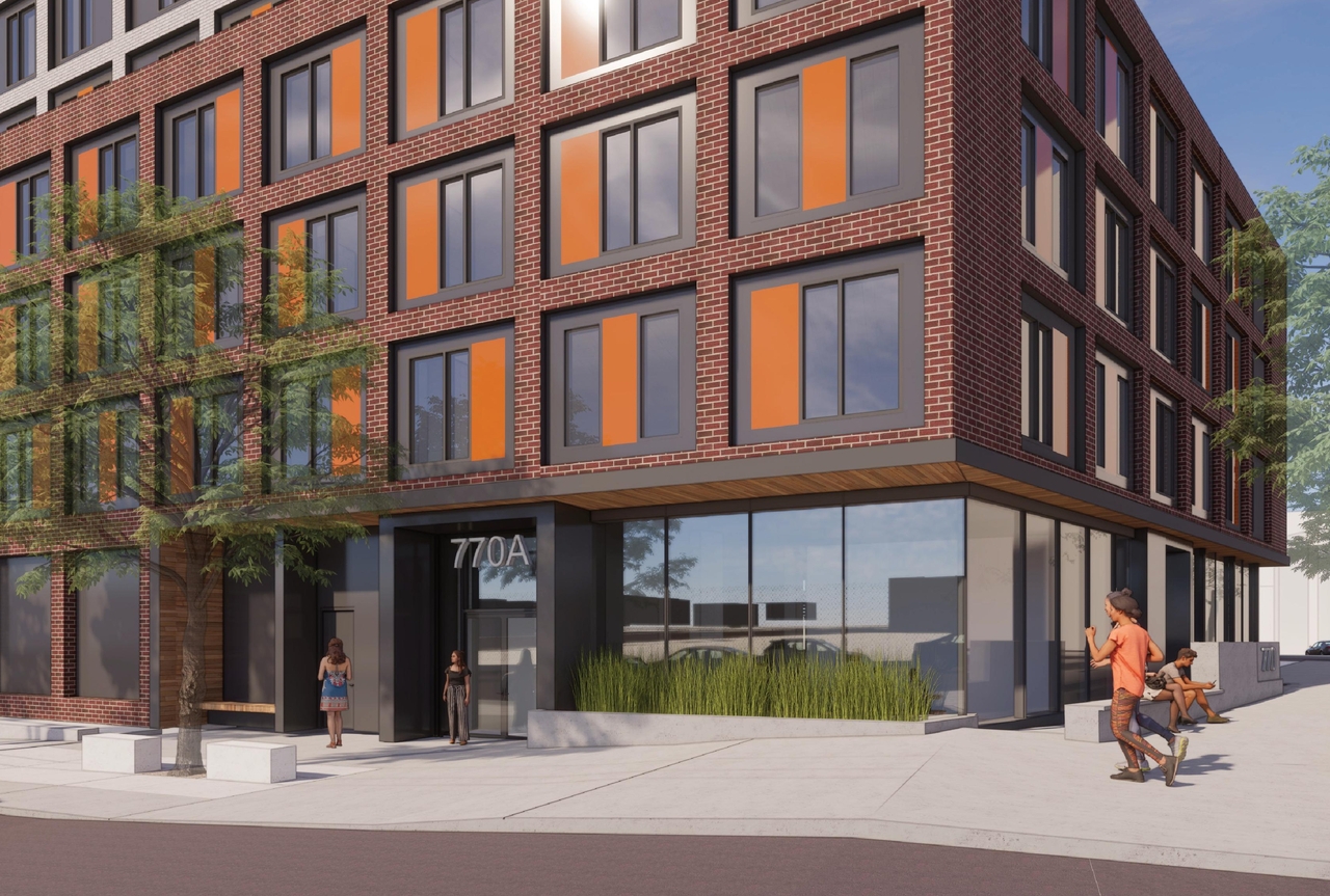 Rendering of building from page 1 of the file '2022-12-29 - Perspectives - D02-02-21-0068'