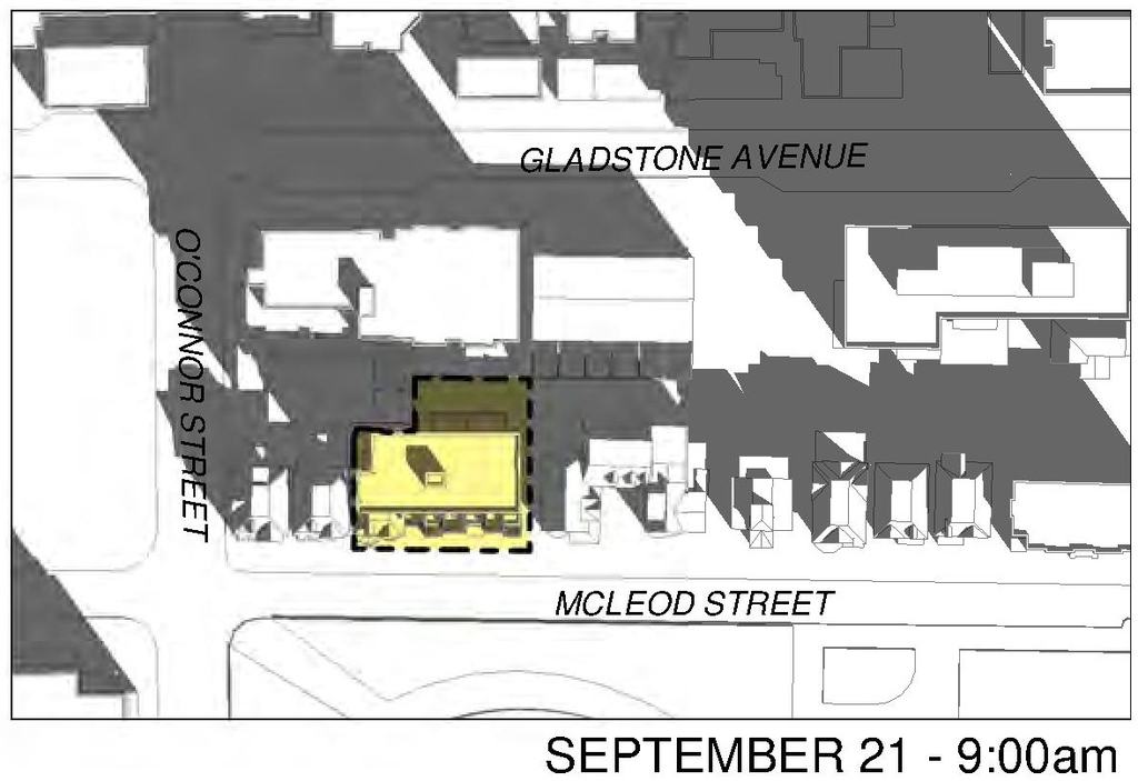 Construction site plan for project from page 34 of the file '2021-08-19 - Architectural Package and Design Brief - D02-02-21-0084'