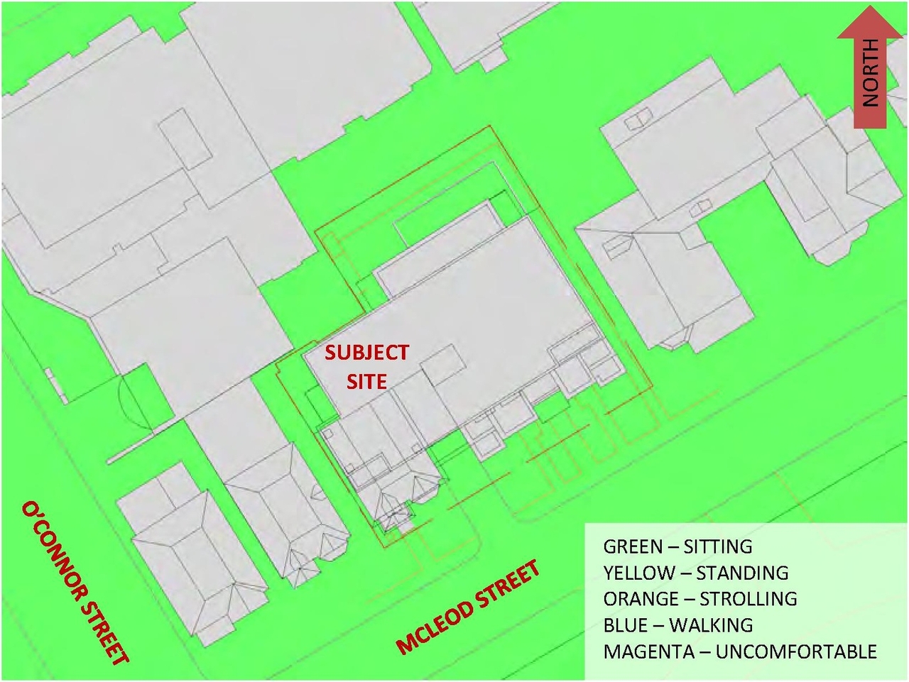 Construction site plan for project from page 53 of the file '2021-08-19 - Architectural Package and Design Brief - D02-02-21-0084'