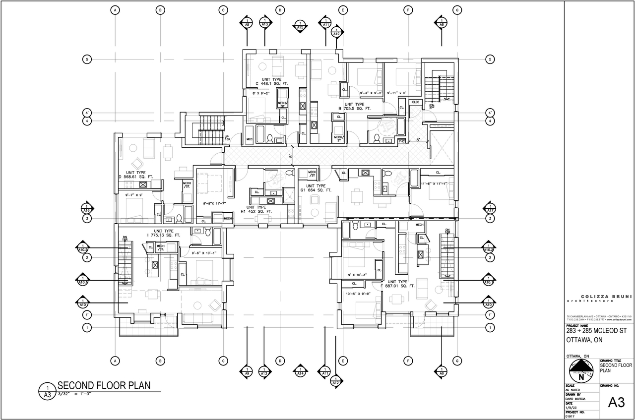 Floor plan for project from page 7 of the file '2023-01-13 - Floor Plans - D02-02-21-0084'