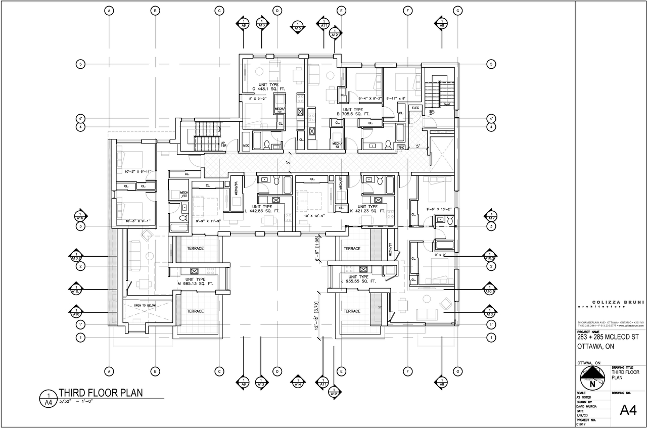 Floor plan for project from page 8 of the file '2023-01-13 - Floor Plans - D02-02-21-0084'