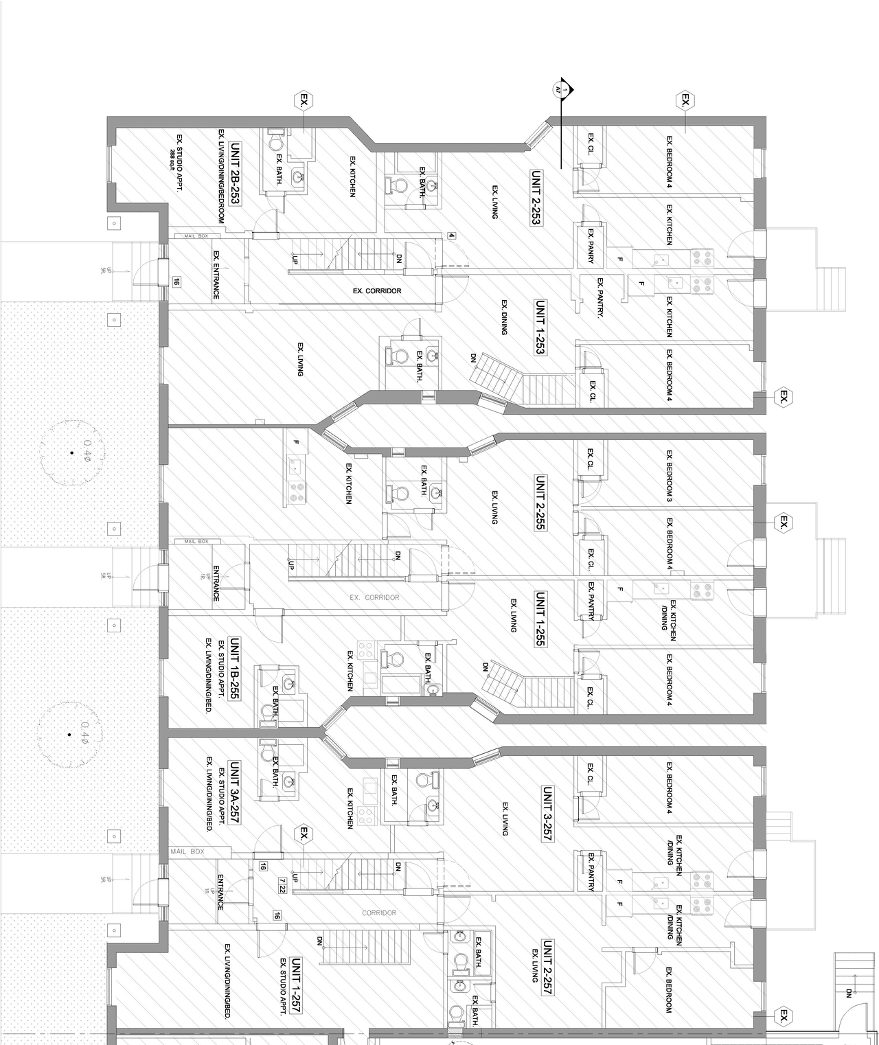 Floor plan for project from page 2 of the file '2022-03-22 - Floor Plans - D02-02-21-0088'