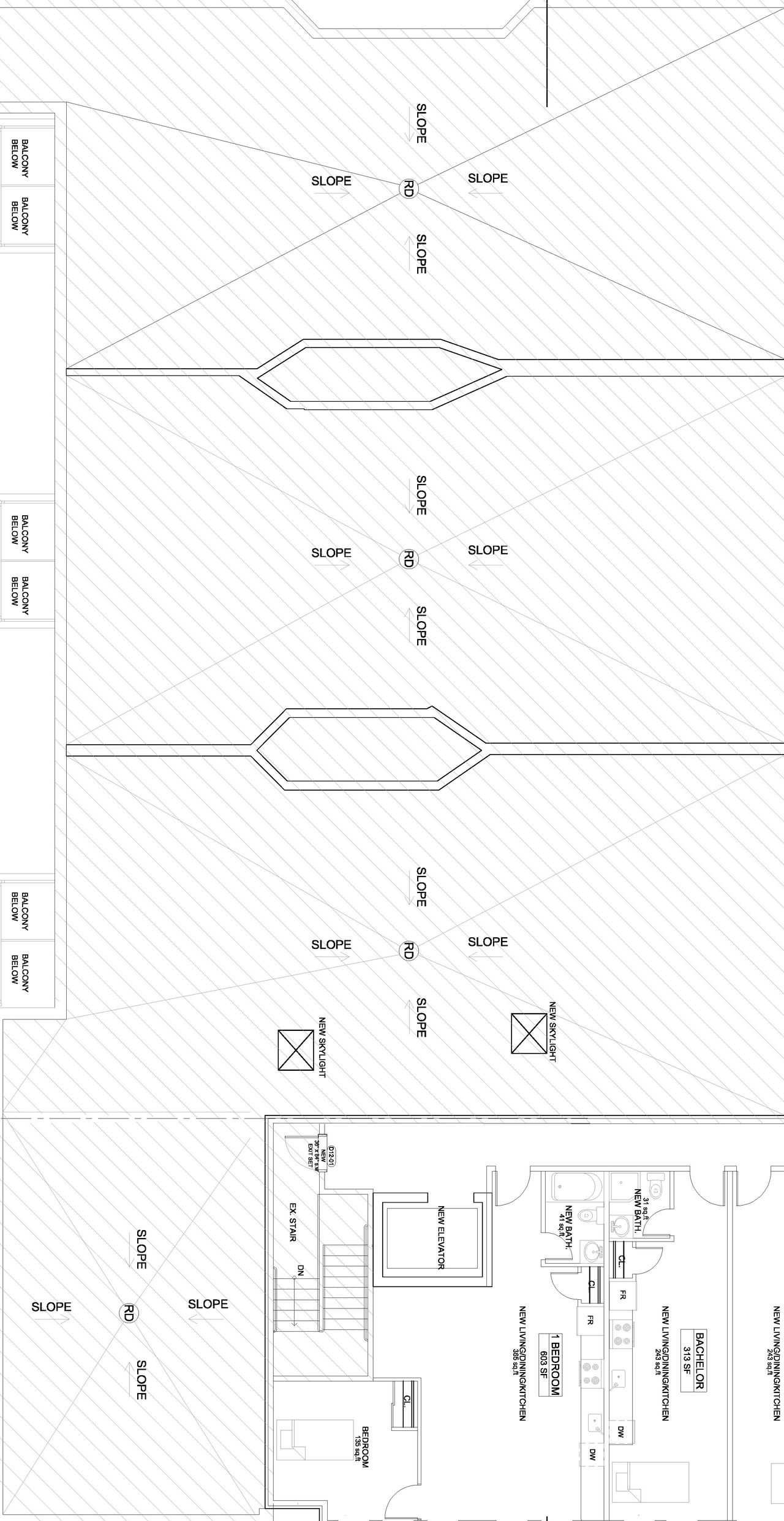 Floor plan for project from page 5 of the file '2022-03-22 - Floor Plans - D02-02-21-0088'