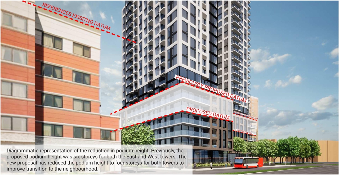 Rendering of building from page 19 of the file '2022-08-22 - FORMAL URBAN DESIGN REVIEW PANEL - Urban Design 220818 Package - D02-02-21-0093'