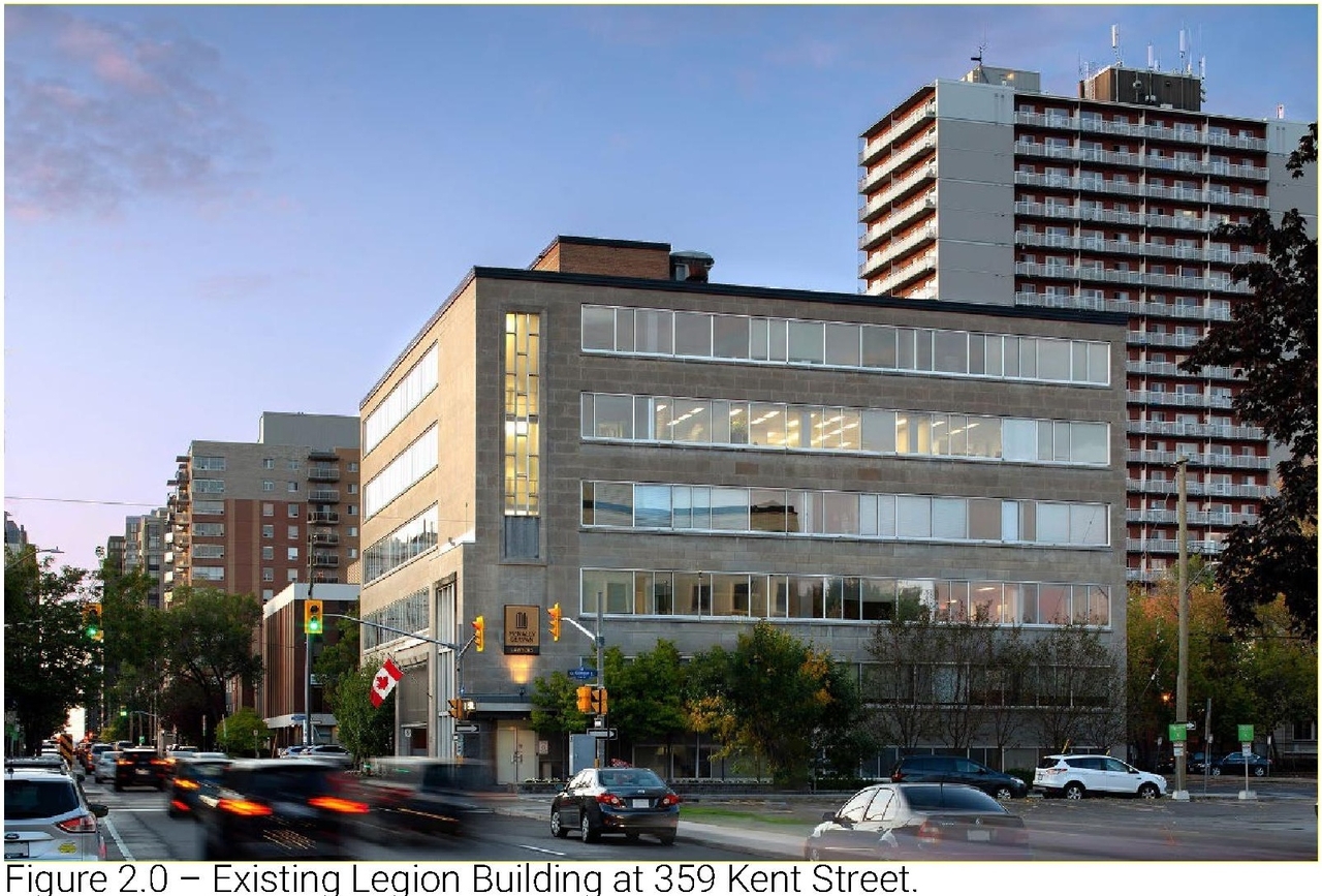 Rendering of building from page 2 of the file '2023-03-20 - Design Brief - D02-02-21-0095'