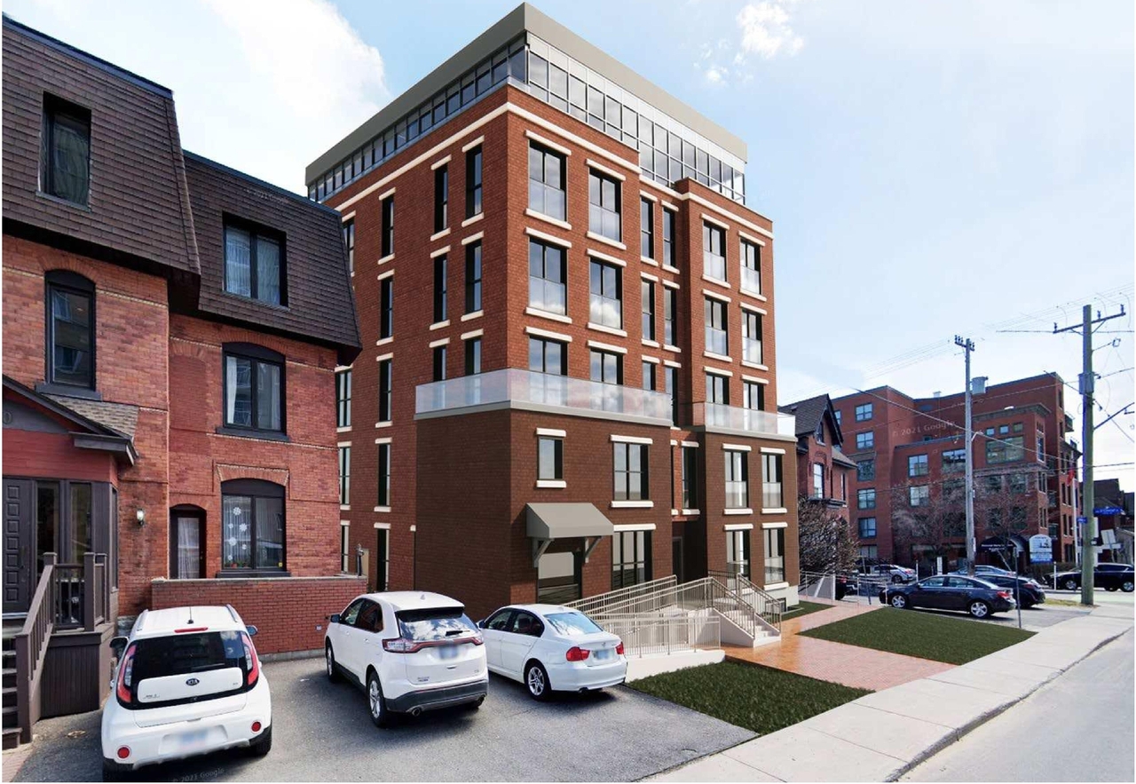 Rendering of building from page 22 of the file '2021-12-24 - UDRP Package - D02-02-21-0096'
