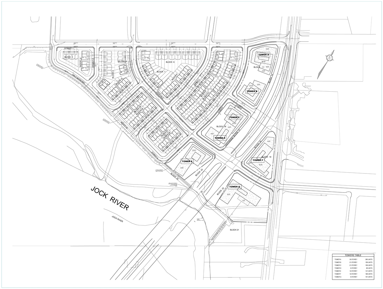Construction site plan for project from page 7 of the file '2021-09-29 - Design Brief - D02-02-21-0110'