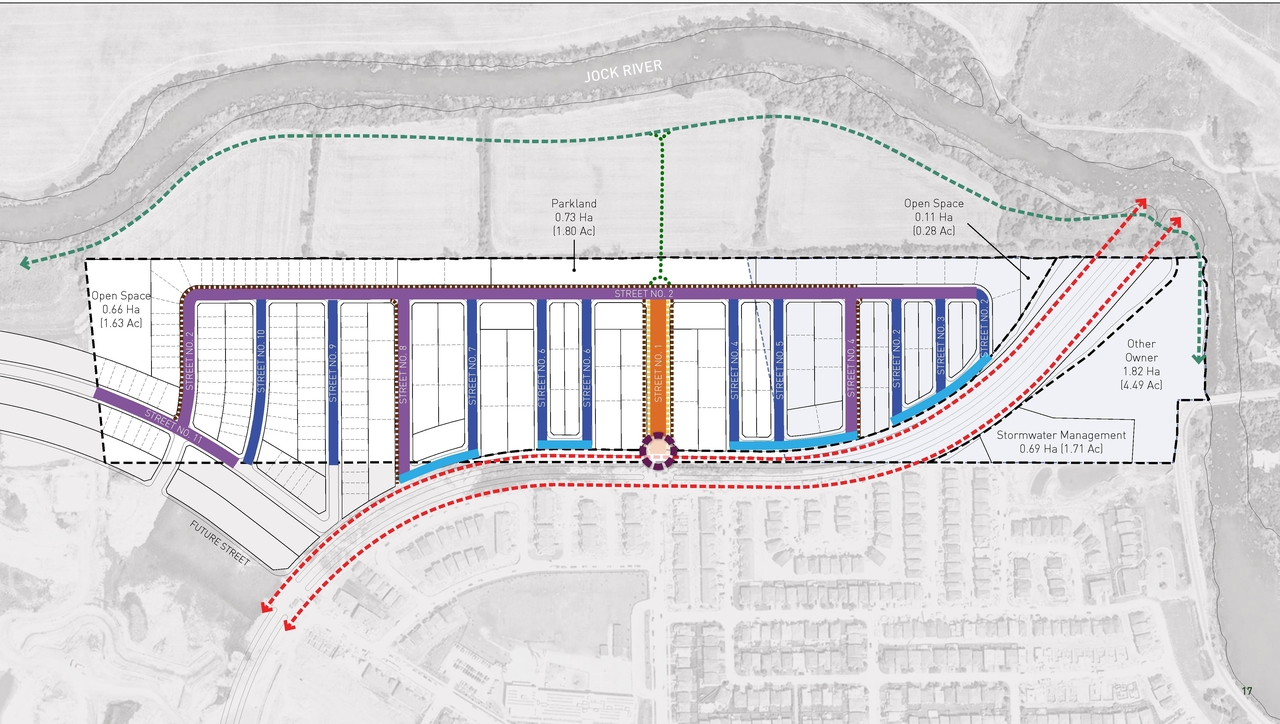Construction site plan for project from page 19 of the file '2022-04-27 - Urban Design Brief (7) - D02-02-21-0113'