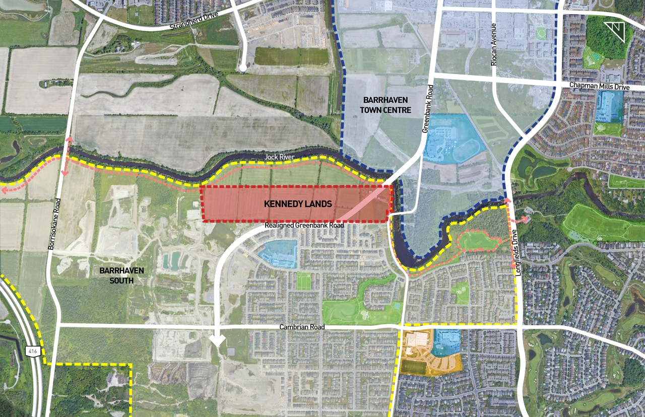 Construction site plan for project from page 7 of the file '2023-09-13 - Urban Design Brief -D02-02-21-0113'