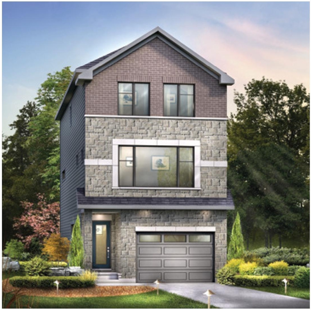 Rendering of building from page 12 of the file '2023-09-13 - Urban Design Brief -D02-02-21-0113'