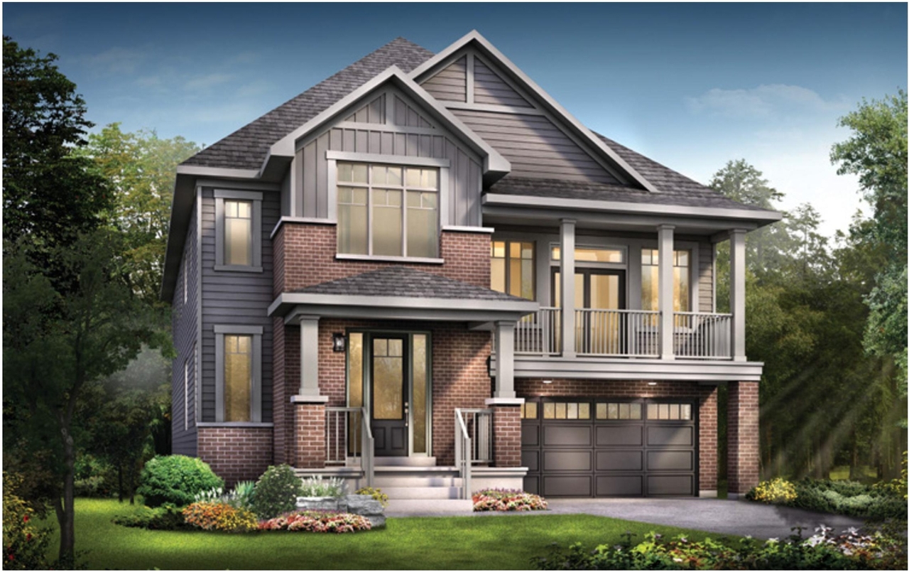 Rendering of building from page 14 of the file '2023-09-13 - Urban Design Brief -D02-02-21-0113'