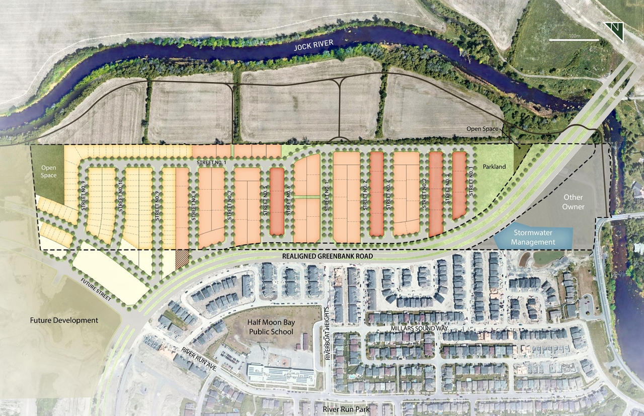Construction site plan for project from page 9 of the file '2023-09-13 - Urban Design Brief -D02-02-21-0113'