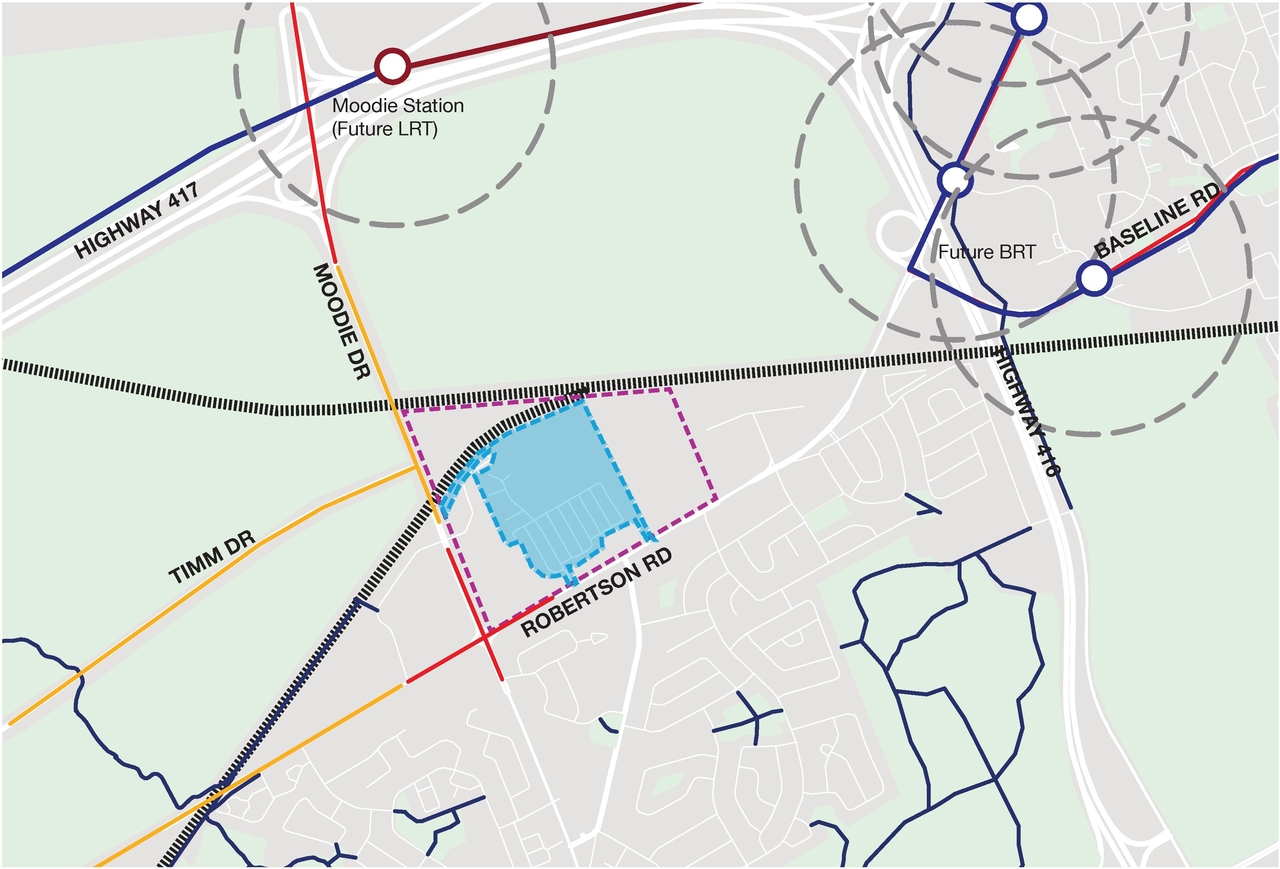 Construction site plan for project from page 13 of the file '2021-11-24 - Applicant UDRP Presentation - D02-02-21-0120'