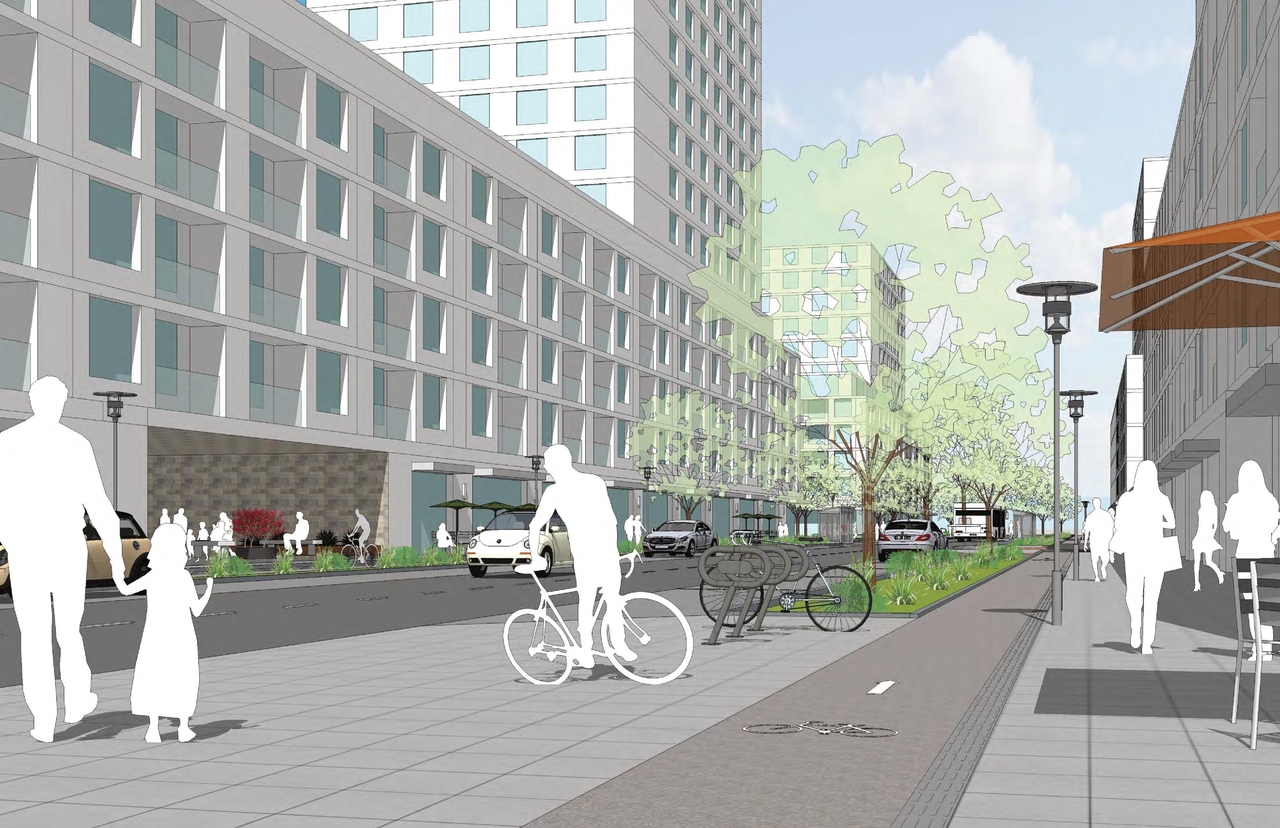 Rendering of building from page 30 of the file '2021-11-24 - Applicant UDRP Presentation - D02-02-21-0120'
