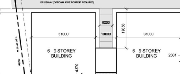 Construction site plan for project from page 11 of the file '2021-10-27 - Design Brief - D02-02-21-0135'