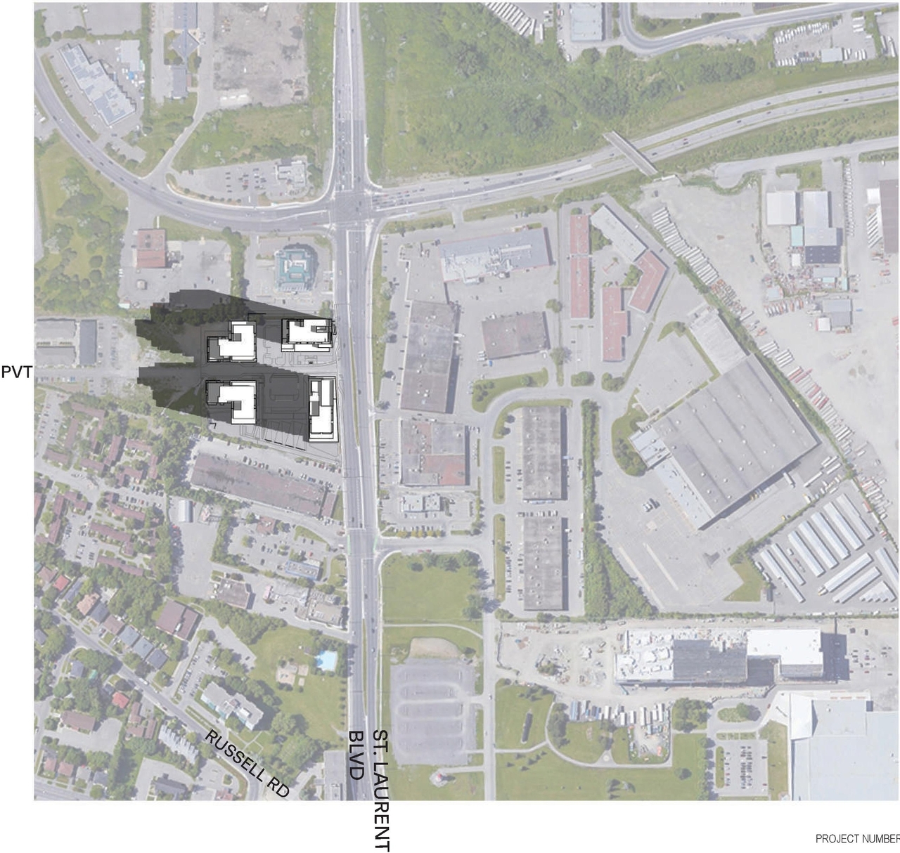 Construction site plan for project from page 109 of the file '2023-10-13 - Design Brief - D02-02-21-0137'