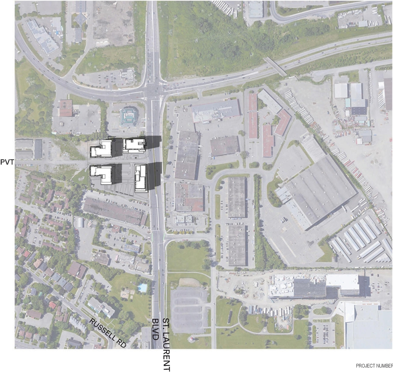 Construction site plan for project from page 116 of the file '2023-10-13 - Design Brief - D02-02-21-0137'