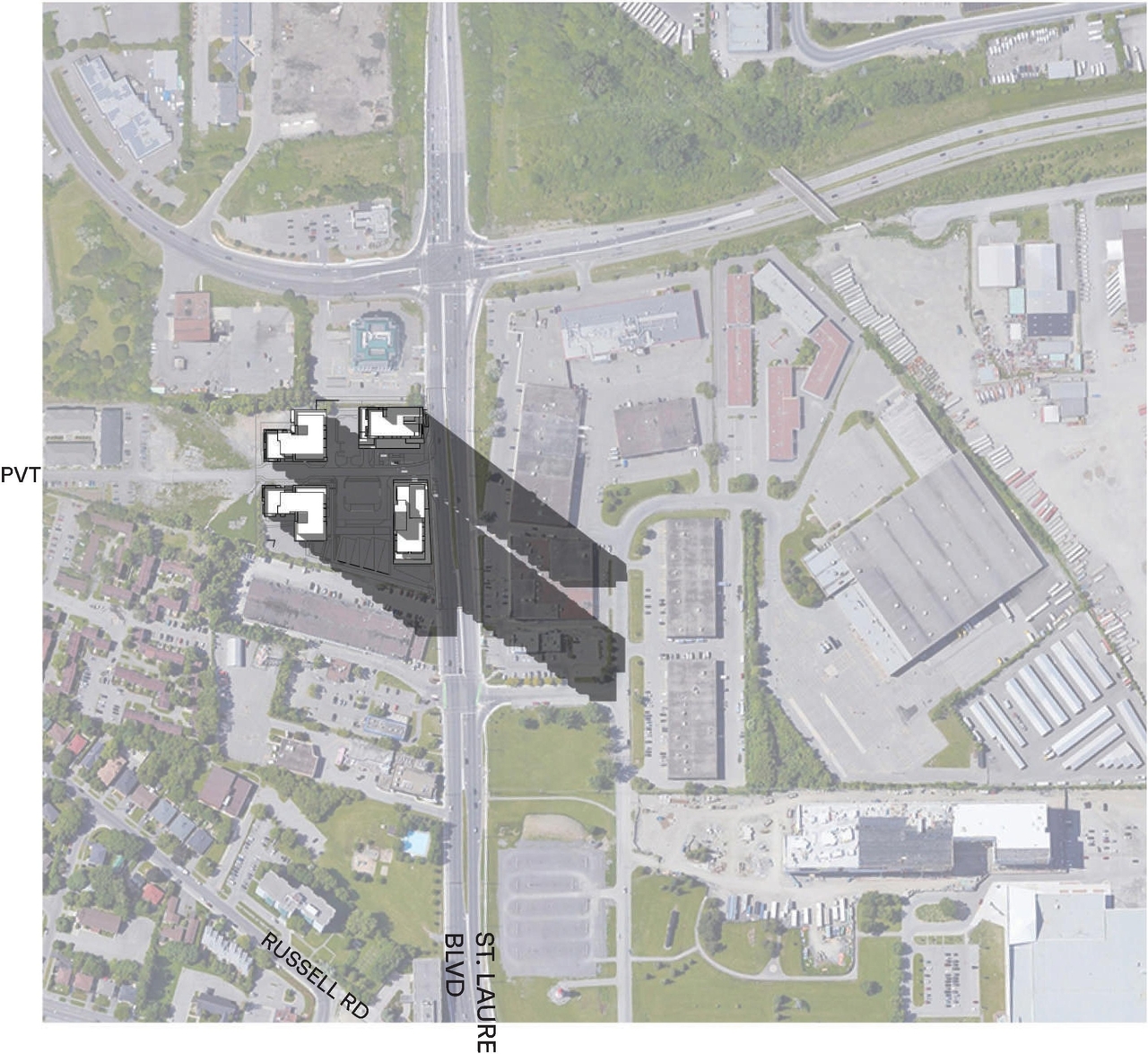 Construction site plan for project from page 120 of the file '2023-10-13 - Design Brief - D02-02-21-0137'