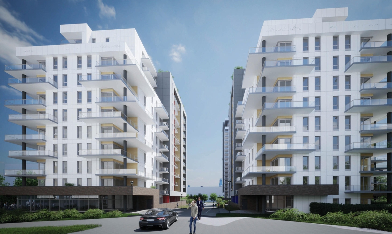 Rendering of building from page 74 of the file '2023-10-13 - Design Brief - D02-02-21-0137'