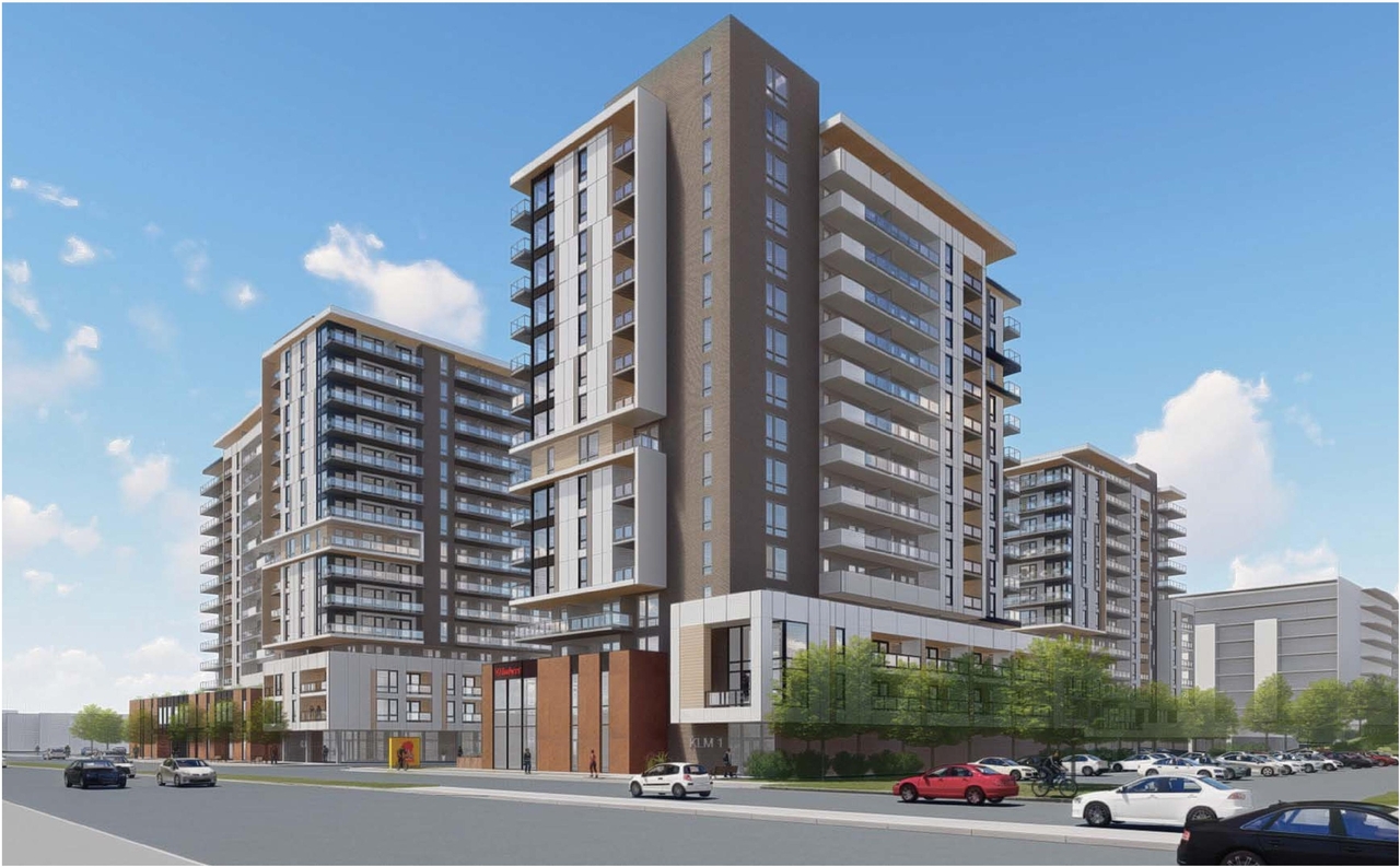 Rendering of building from page 71 of the file '2021-10-27 - DESIGN BRIEF - D02-02-21-0137'