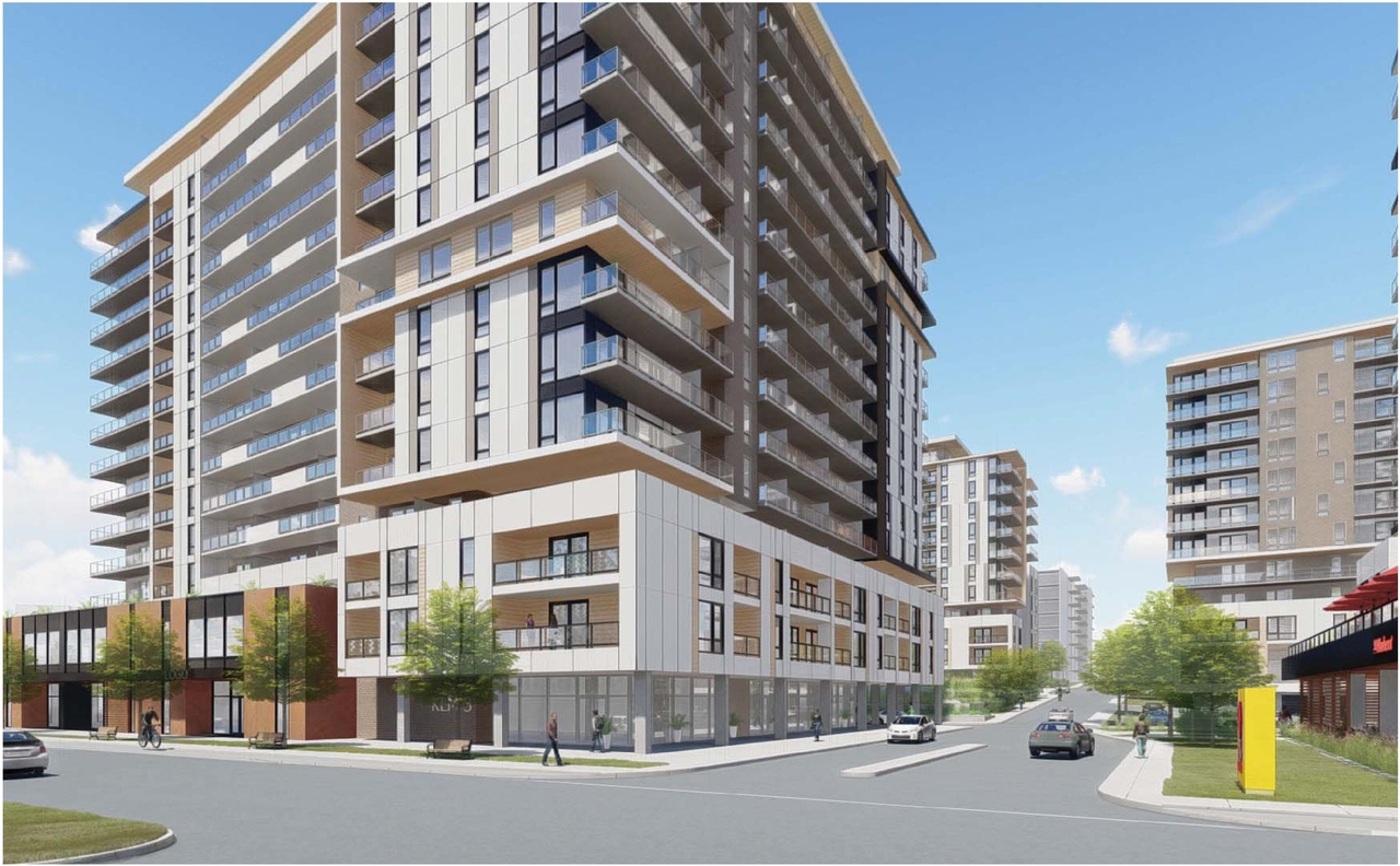 Rendering of building from page 72 of the file '2021-10-27 - DESIGN BRIEF - D02-02-21-0137'
