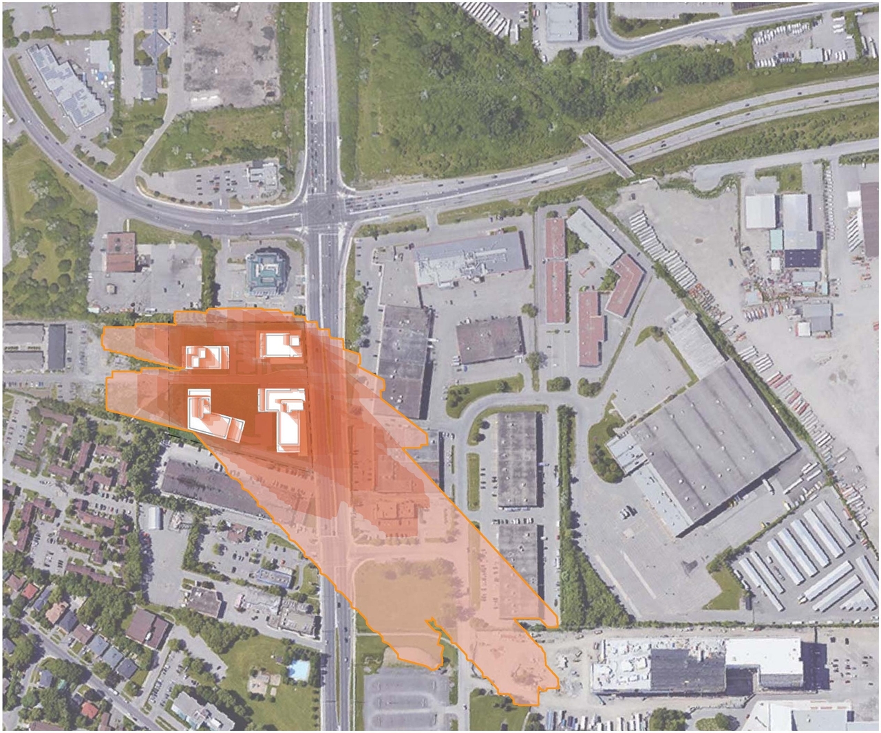 Construction site plan for project from page 111 of the file '2021-10-27 - DESIGN BRIEF - D02-02-21-0137'