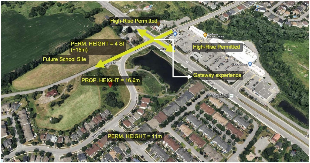 Construction site plan for project from page 25 of the file '2024-05-03 - Urban Design Brief - D02-02-21-0140'