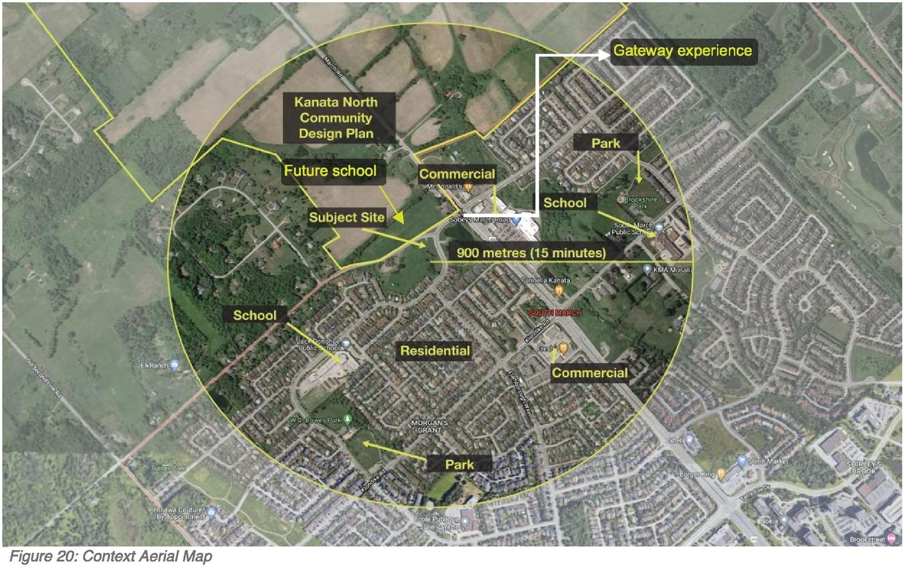 Construction site plan for project from page 25 of the file '2024-05-03 - Urban Design Brief - D02-02-21-0140'
