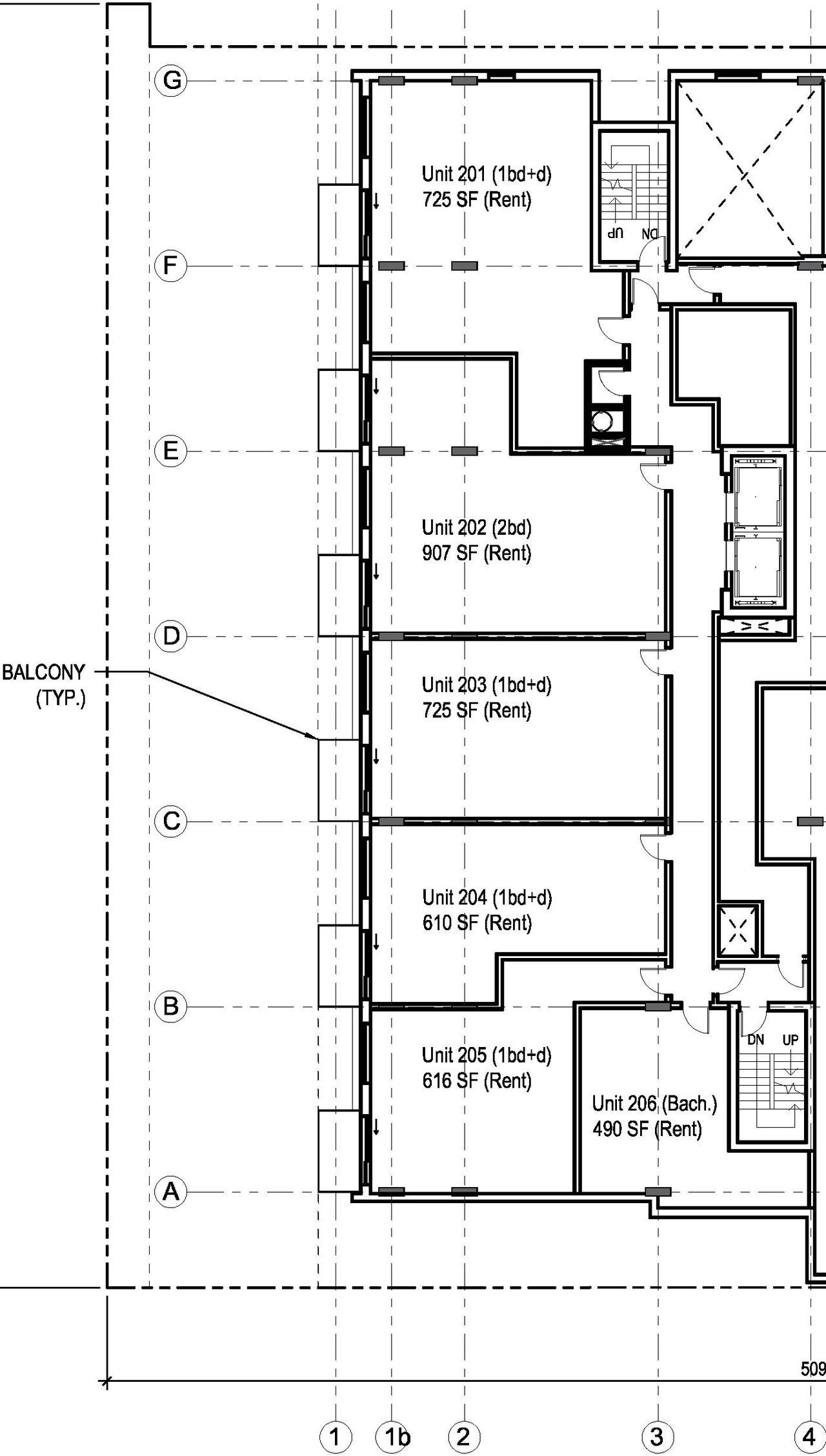 Floor plan for project from page 3 of the file '2021-11-24 - Parking Floor Plans - D02-02-21-0145'