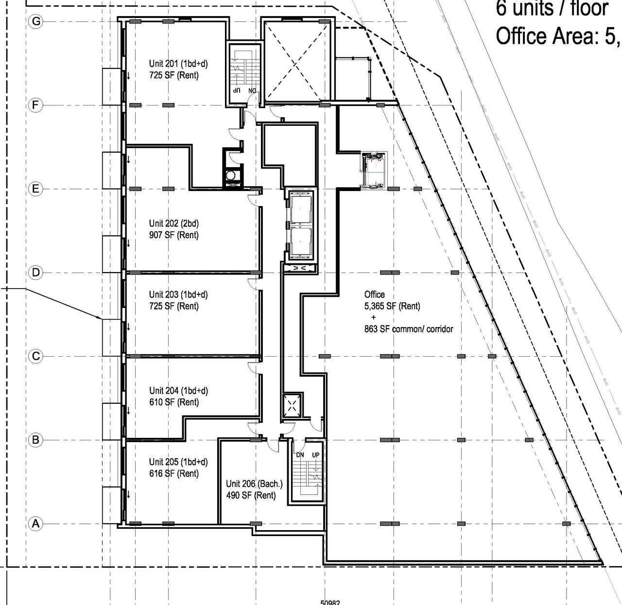 Floor plan for project from page 3 of the file '2021-11-24 - Parking Floor Plans - D02-02-21-0145'