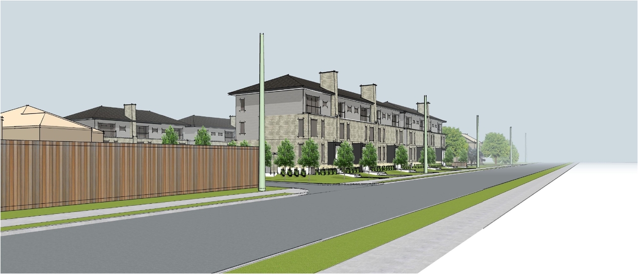 Rendering of building from page 6 of the file '2021-12-31 - Urban Design Brief - D02-02-21-0164'