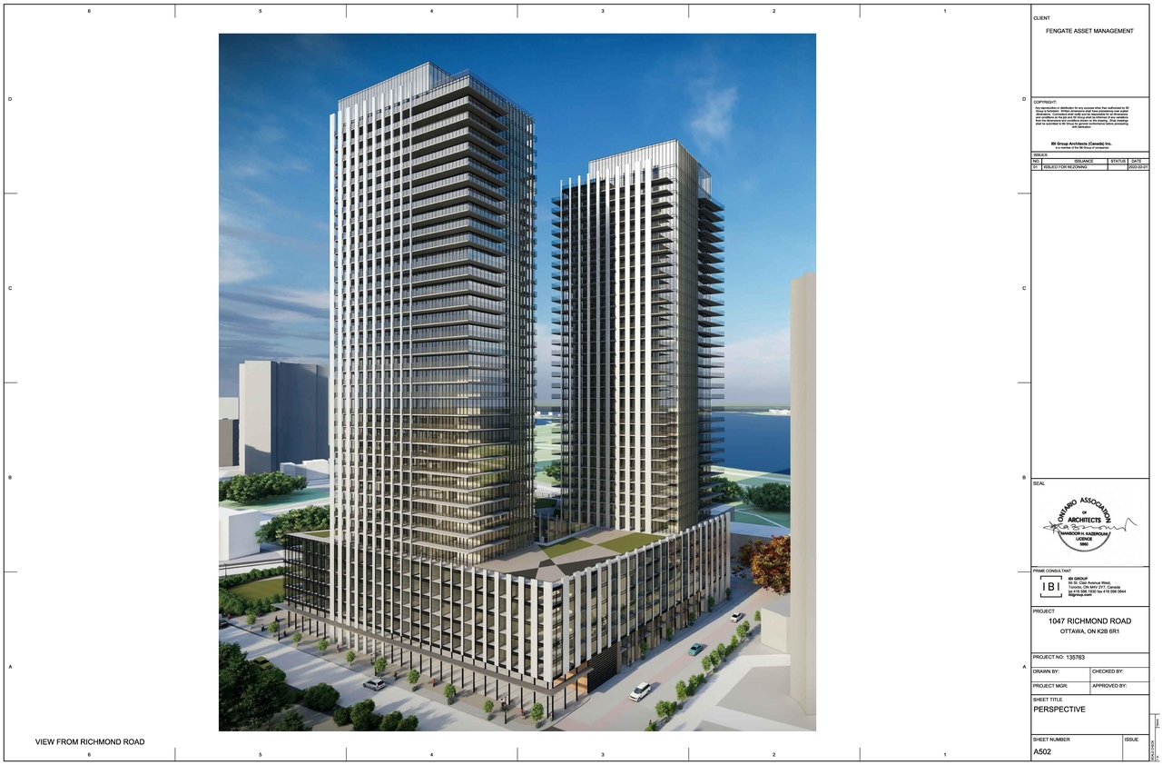 Rendering of building from page 2 of the file '2022-02-04 - Renderings - D02-02-22-0012'