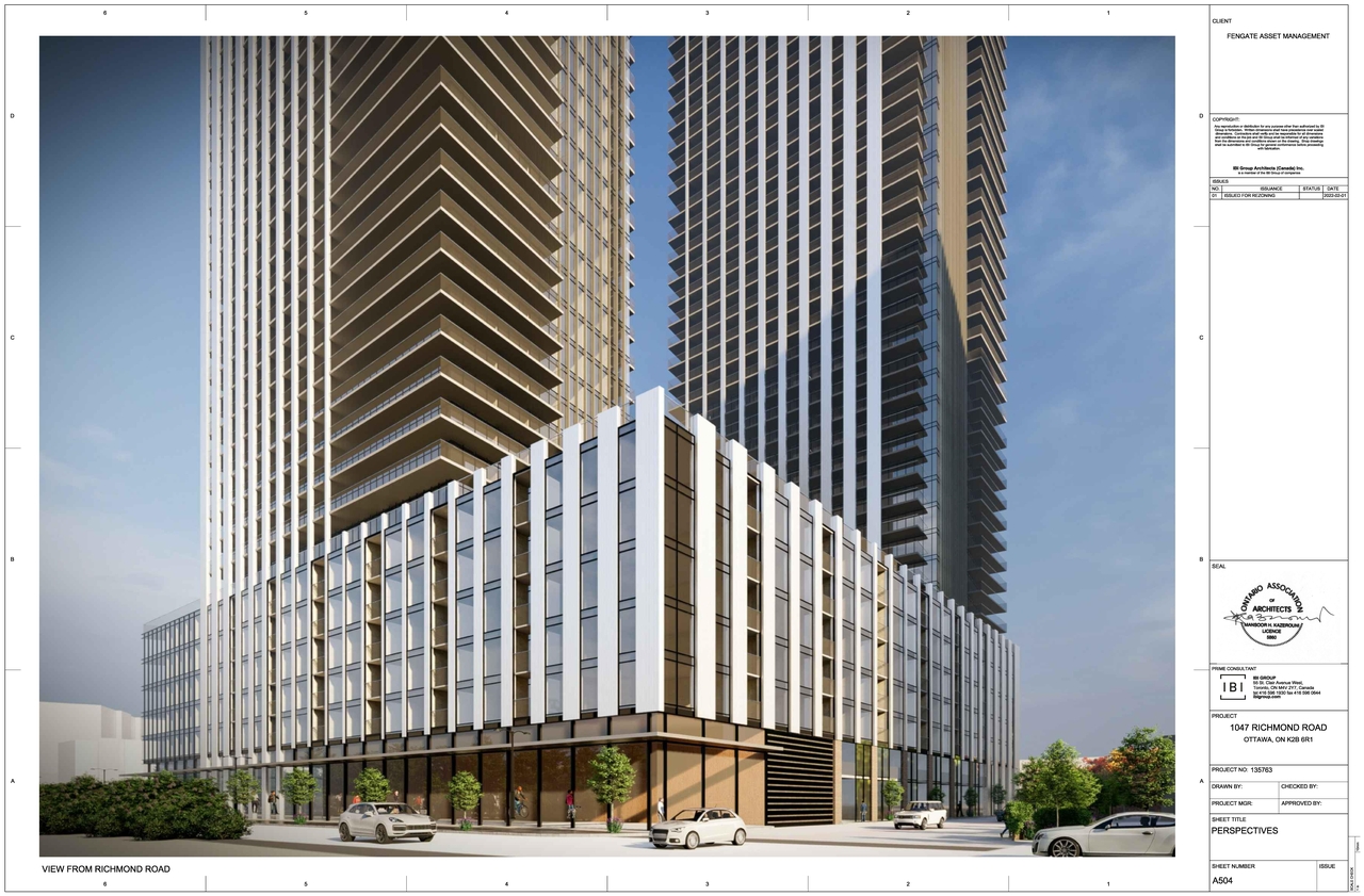 Rendering of building from page 4 of the file '2022-02-04 - Renderings - D02-02-22-0012'